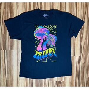 Poison Trippy Mushrooms Print Size XL